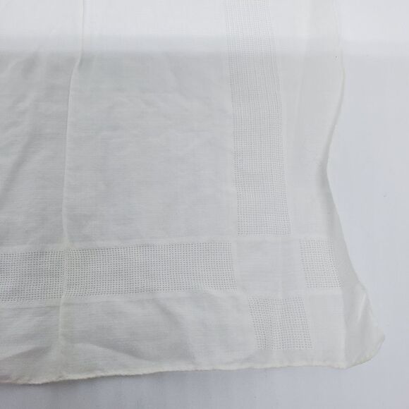 Vintage White Handkerchief  - Picture 8 of 10